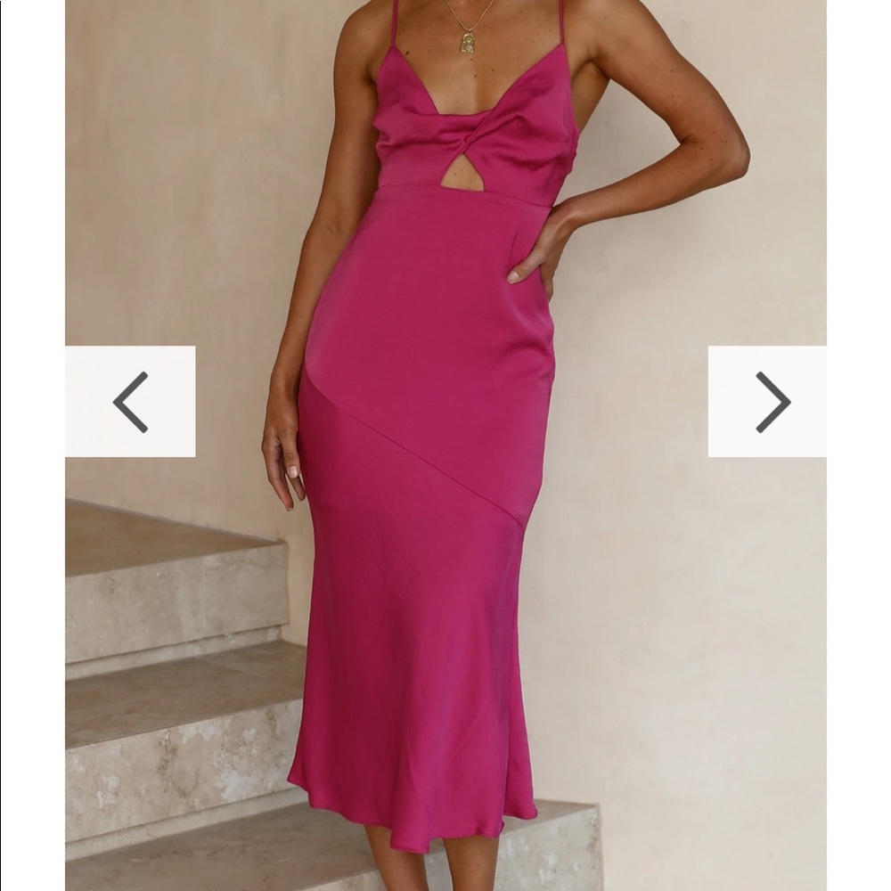 Taya Midi Dress Billy J